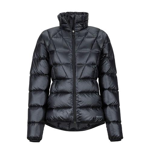 Marmot Hype Jackets - Womens Down Jacket Black CA1207584 Canada